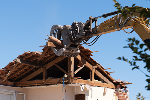 解体工事で不安が安心に変わります